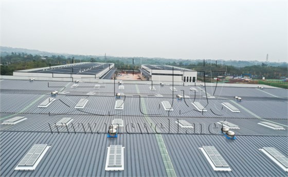 一字型電動采光排煙天窗 一字型電動采光排煙天窗