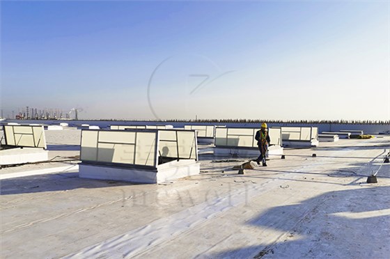 上開式電動采光排煙天窗 上開式電動采光排煙天窗