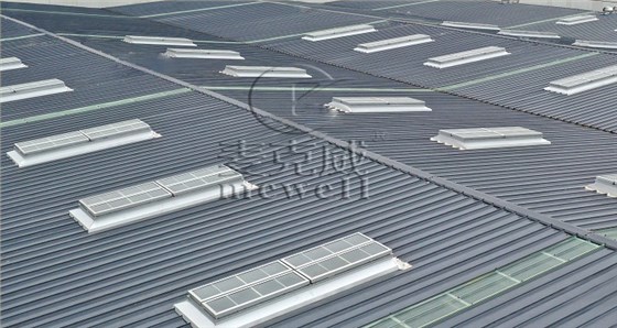 一字型電動采光排煙天窗 一字型電動采光排煙天窗