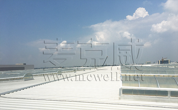 電動圓拱型采光排煙天窗 電動圓拱型采光排煙天窗