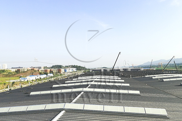 重慶金康新能源汽車三角型電動采光排煙天窗工程 重慶金康新能源汽車三角型電動采光排煙天窗工程