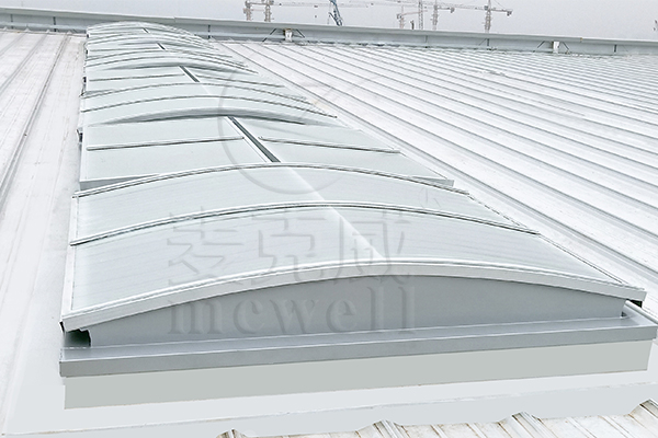 圓拱型三角型電動采光天窗 圓拱型三角型電動采光天窗