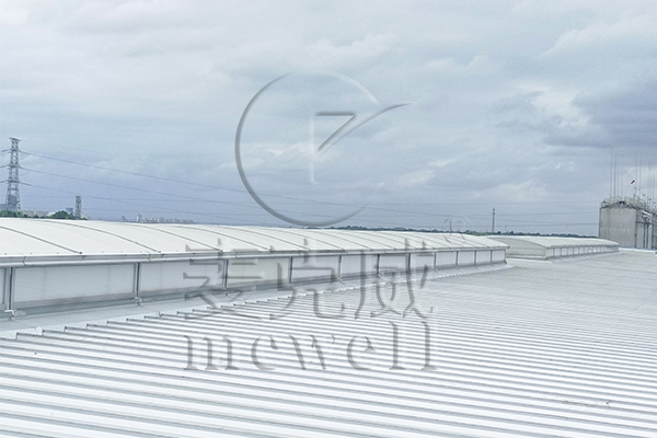 圓拱型側開式通風天窗 圓拱型側開式通風天窗