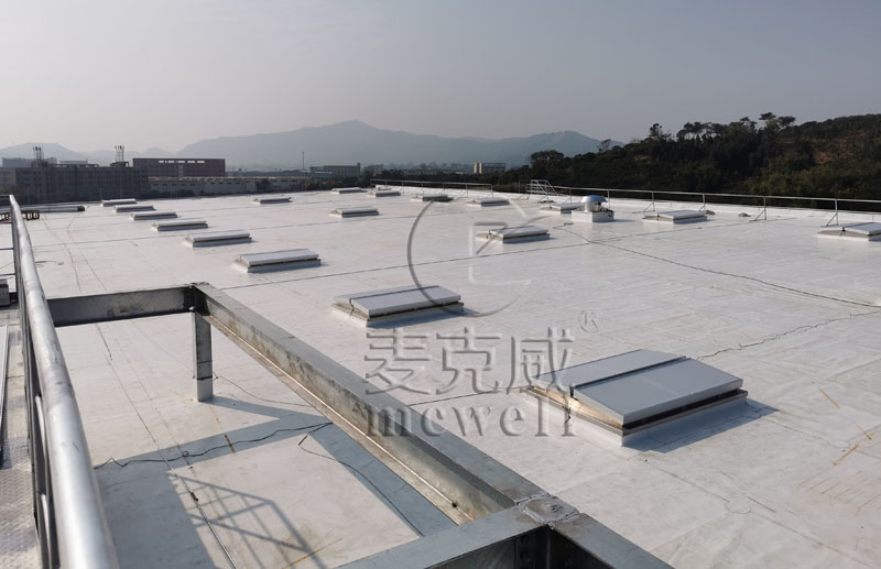 三角型電動采光排煙天窗 三角型電動采光排煙天窗