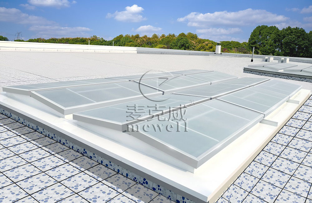 微坡一字型電動排煙天窗 微坡一字型電動排煙天窗