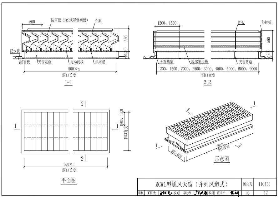 mcw1型通風天窗 mcw1型通風天窗