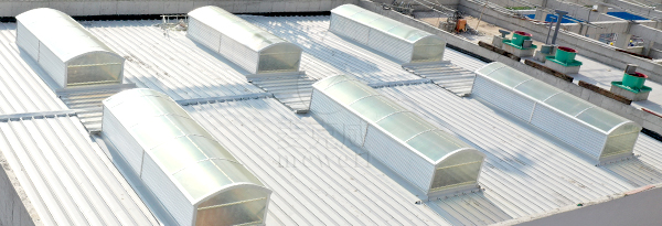 固定式圓拱形采光通風天窗 固定式圓拱形采光通風天窗