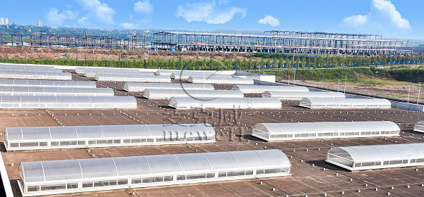 麥克威圓拱型側(cè)開式電動(dòng)采光排煙天窗 麥克威圓拱型側(cè)開式電動(dòng)采光排煙天窗